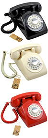 GPO 1970 Traditional Rotary Dialling Telephone
